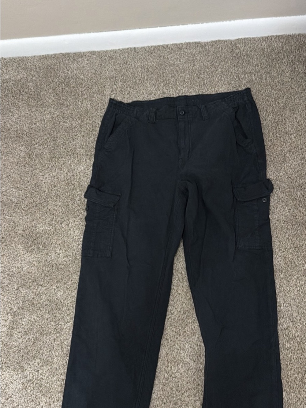 American Eagle Outfitters Black Women's Cargo Jeans